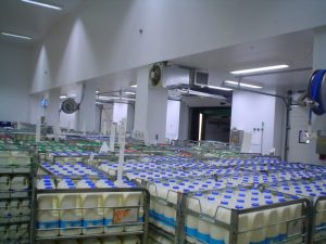 Kho lạnh bảo quản sữa